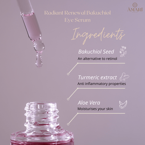 Radiant Renewal Bakuchiol Eye Serum - Ämarī Skīncare